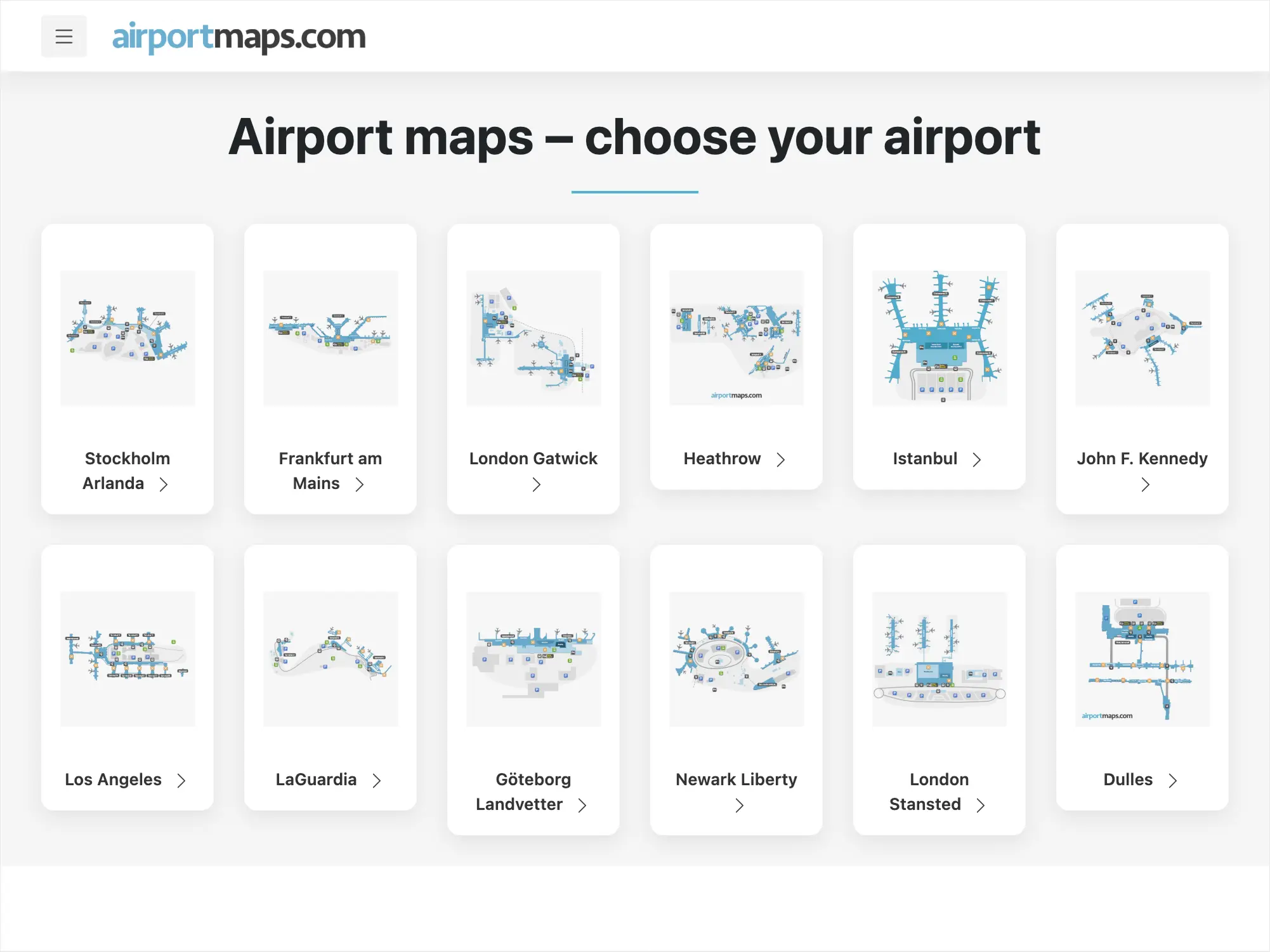 Automated 300+ Airport Maps Production — screenshot 1