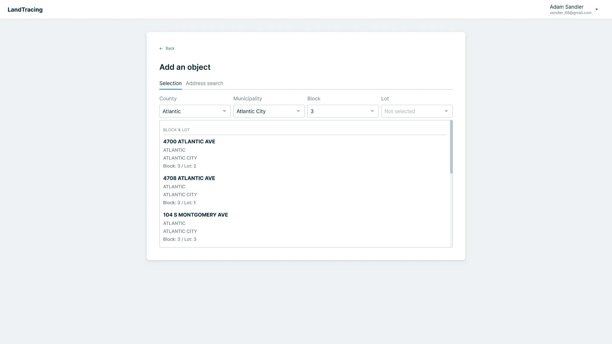Land Certificate Automation Platform: Search, Geoprocessing, CMS — screenshot 3