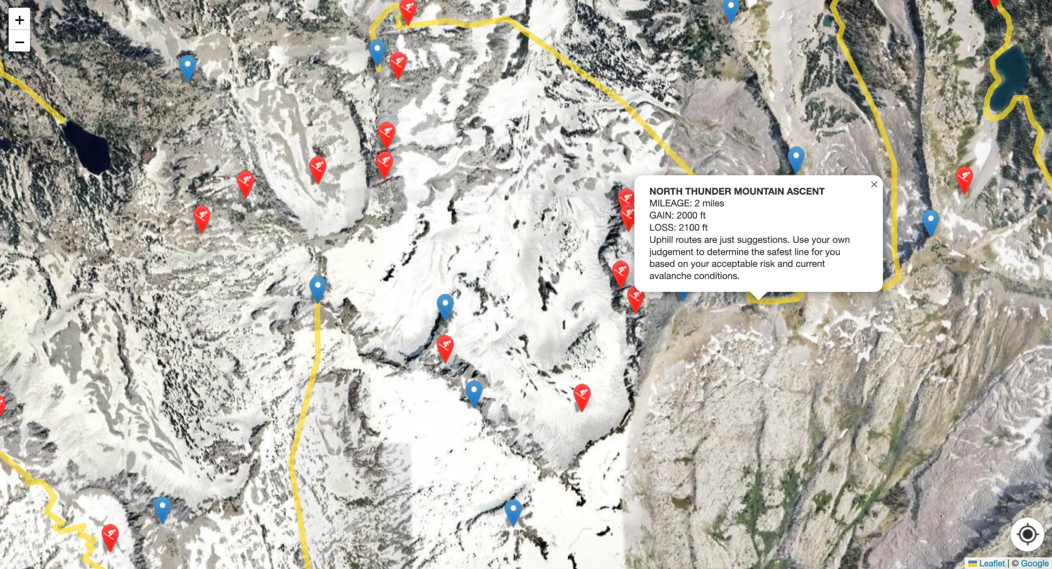 Ski Resort Maps with Offline Mode for Salt Lake City — screenshot 1